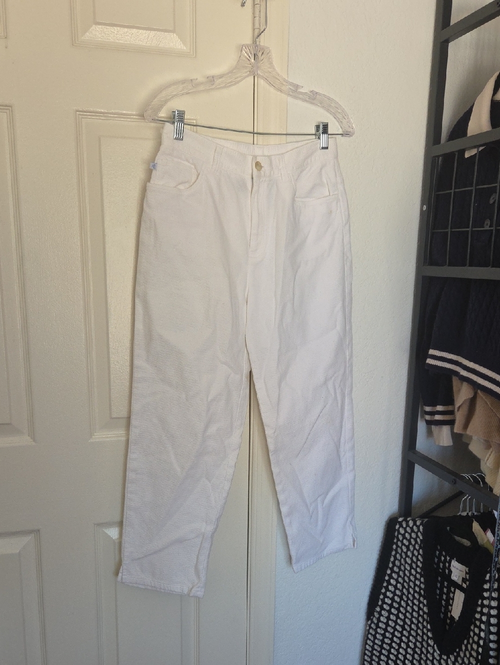 Ralph Lauren Women’s White High-Rise Jeans 8P